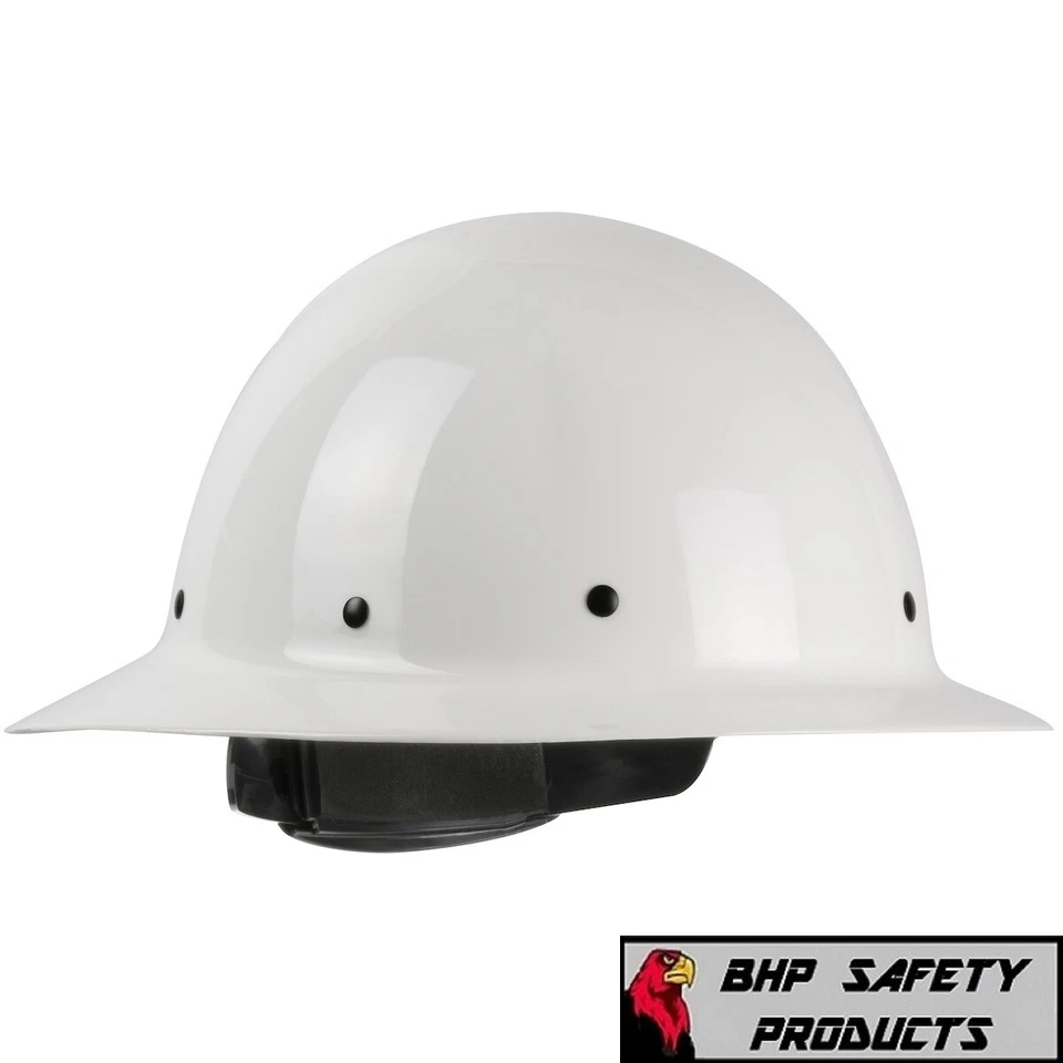 Dynamic Wolfjaw Full Brim Fiberglass Hard Hat with 8 Point Ratchet Suspension - Image 2 of 4