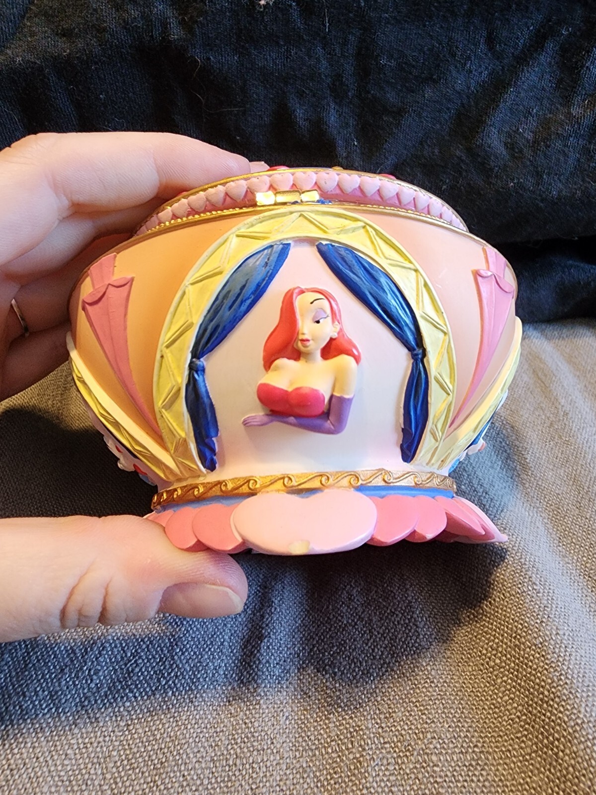 Disney Jessica Rabbit Trinket Music Box from Who Framed Roger Rabbit