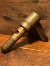 Vintage Wood Barrel Bung Tap