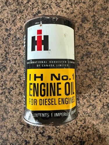 INTERNATIONAL HARVESTER DIESEL ENGINE OIL CAN
