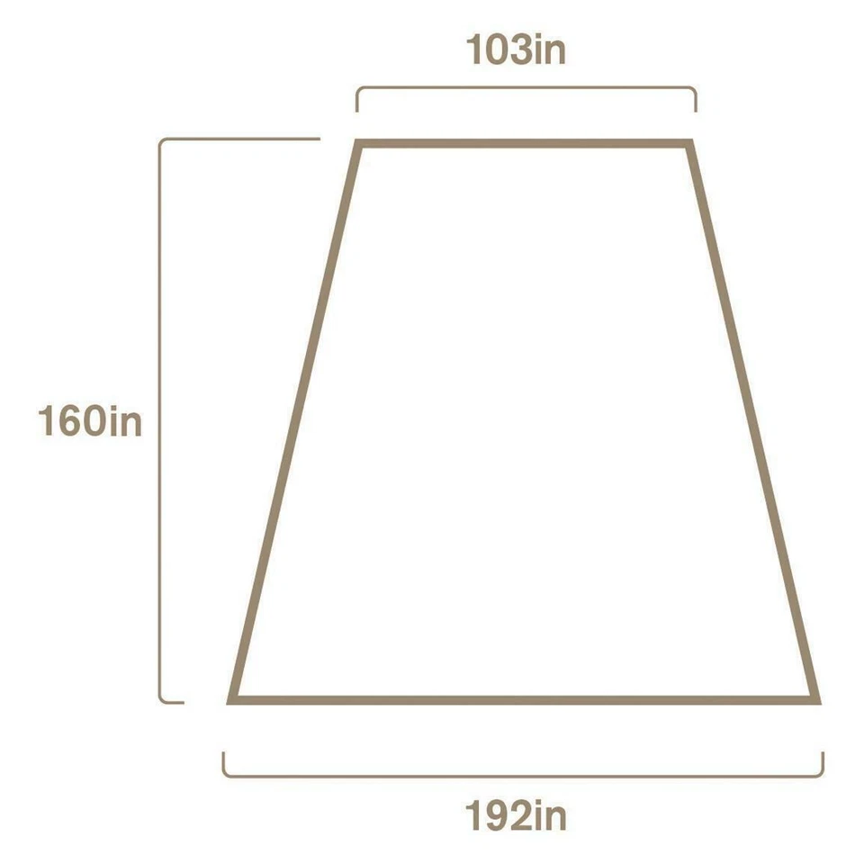 Cubierta de lona portátil para toldo de camión camping leñador casa de carretera Foto 2 de 4