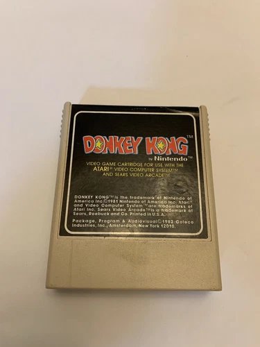 DONKEY KONG Atari 2600 Game cartridge