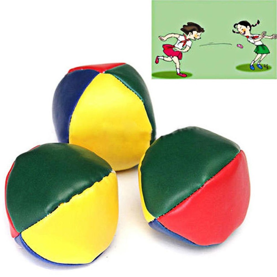 Juggling Balls Classic Bean Bag Juggle Magic Circus Beginner Kids Toy