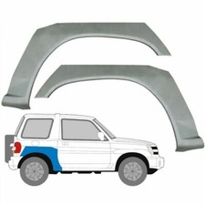 MITSUBISHI PAJERO PININ 3D 1998-2007 Tôle de Réparation Arrière / Paire