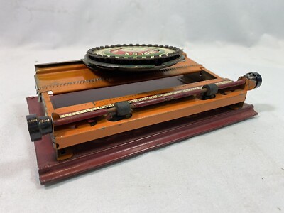 Toy Jouet machine à écrire simplex Typewriter Modèle A35 Début 1900
