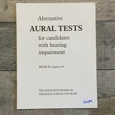 Alternative AURAL TESTS for Candidates with Hearing Impairment Book 2 Grades 6-8