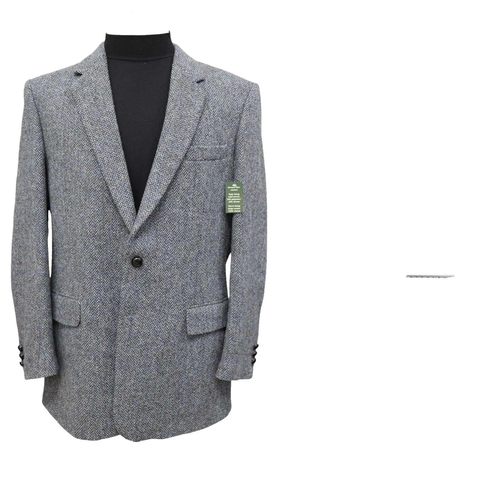 Chaquetas de traje geométrico Harris Tweed para hombres