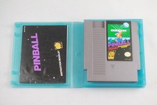 Nintendo nes pinball With Manual and Blue Nintendo hard case