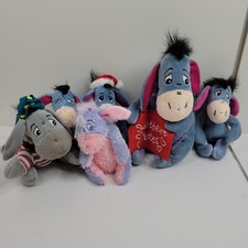 Eeyore Bean Bag 8  Plush Disney Parks Lot Of 6 Store Pirate Sugar Sweet