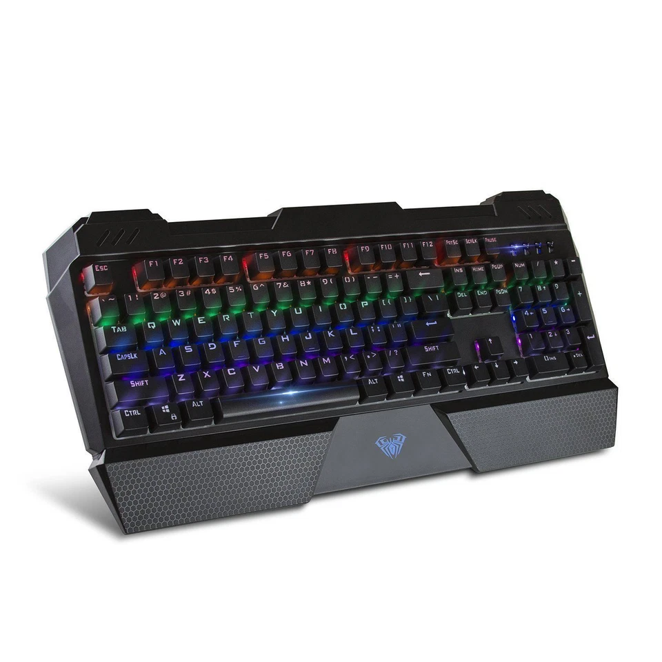 Upgraded - Beastron Gaming Keyboard Sapphire Spectrum Edition Backlit Mechanical - Image 3 of 4