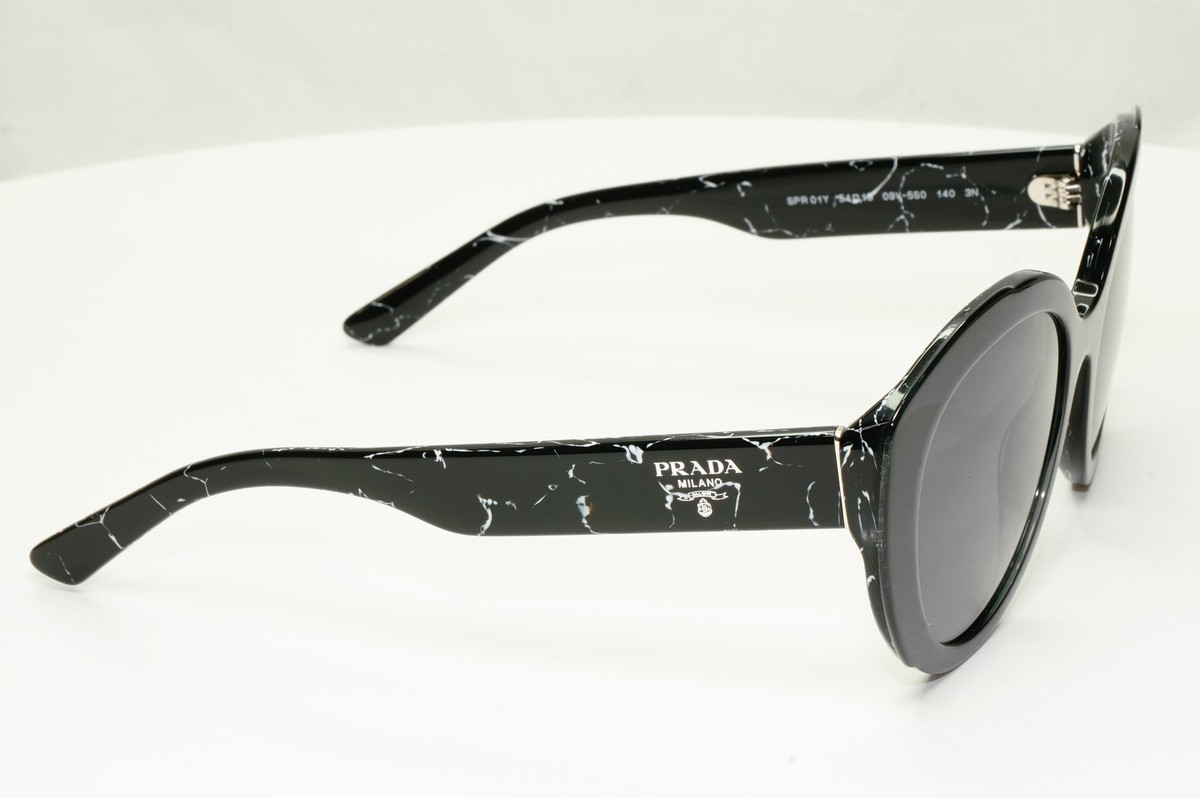 Prada Marble Black Sunglasses Womens Designer Fashion PR01YS  display picture 2