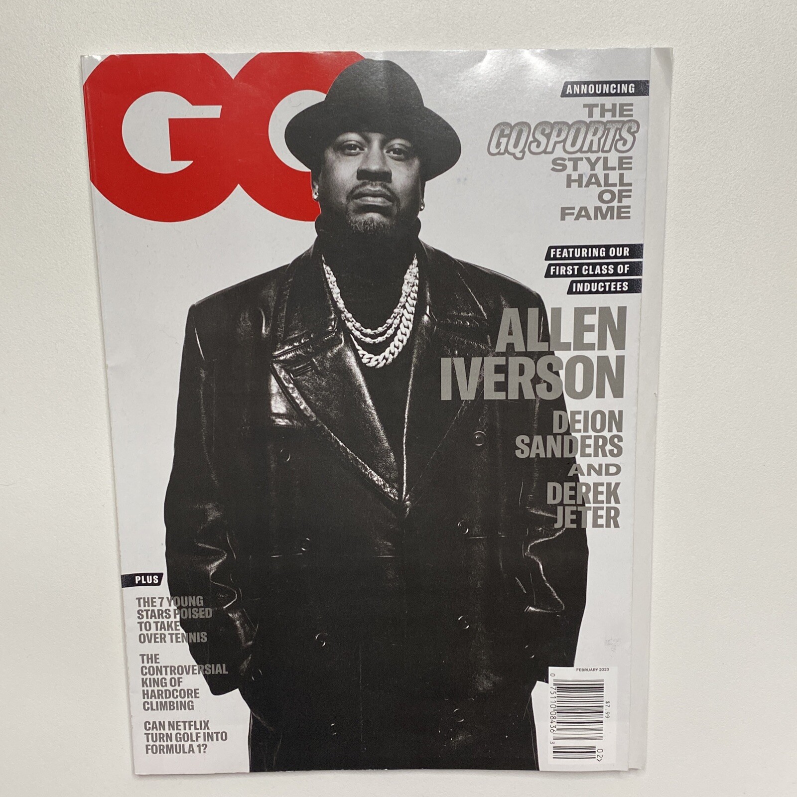 NEW GQ MAGAZINE February 2023 Gentlemen's Quarterly ALLEN IVERSON Derek ...