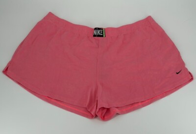 plus size pink nike shorts