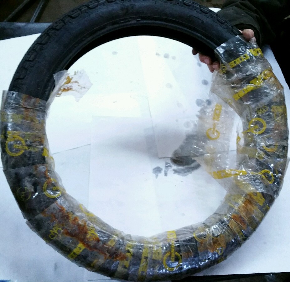 NEW NOS Grand Sport GS690 3.0 S18 FRONT MOTORCYCLE BIKE TIRE FREE SHIP 