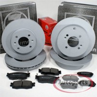 Zimmermann Bremsen Set 300 Mm + 284 Mm Vorne Hinten FüR Hyundai Tucson [Jm]