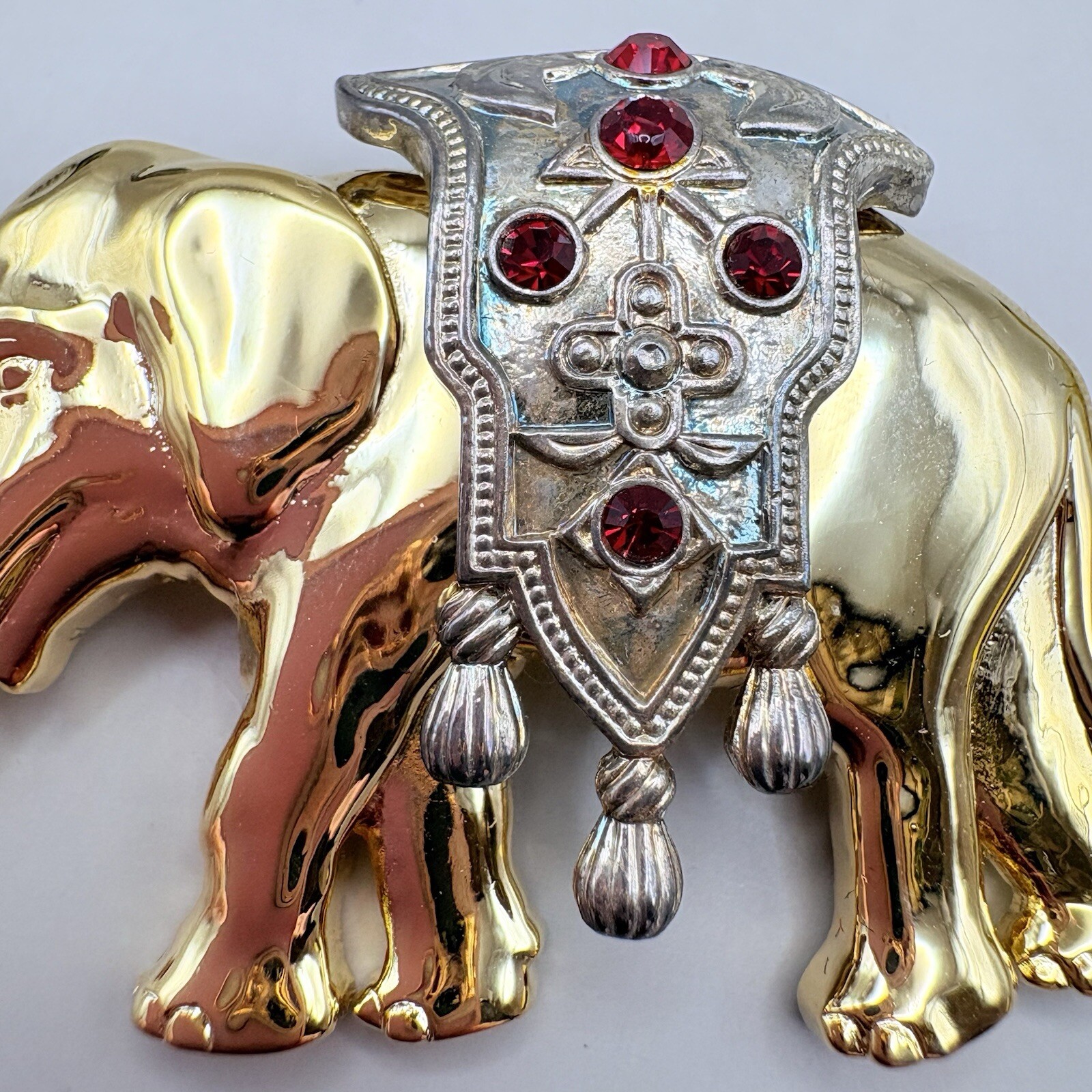 Vintage Edgar Berebi Elephant The Charm Of India 1868 Limited Edition  Brooch
