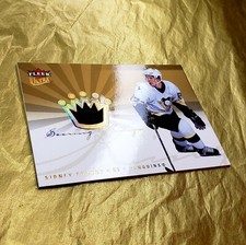 SIDNEY CROSBY RC 2005-06 Fleer Ultra Scoring Kings Worn Jersey Rookie GEM MT