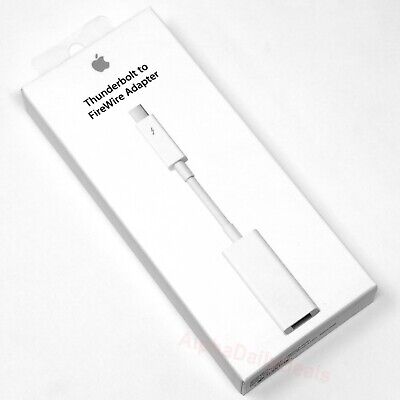 Genuine Apple Thunderbolt to FireWire 800 Adapter Cable Genuine Apple Thunderbolt to FireWire 800 Adapter Cable