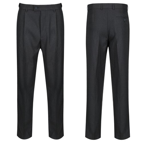 Debenhams Mens New Ash Grey Single Pleat Front Formal Casual Work Smart