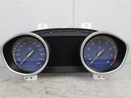 17-20 Maserati Ghibli S Q4 Speedometer Odometer Instrument Cluster Gauge 52k - Picture 1 of 9