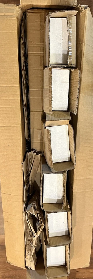 Justice Design FSN-8446-30-OPAL-CROM Fusion 6 光梳妆灯具铬合金 — 第 3/4 张图片