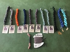 The Thread Gatherer-Silk 'n Colors floss- lot of 8 skeins