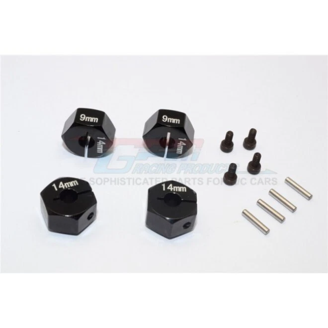 GPM Alu Hex Adapter 14x9mm For Optional 14mm Hex Wheel Only For EXO Terra Buggy - Image 2 of 4