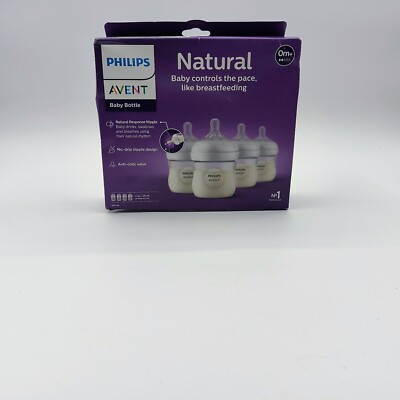 New Phillips Avent Natural Baby Bottles