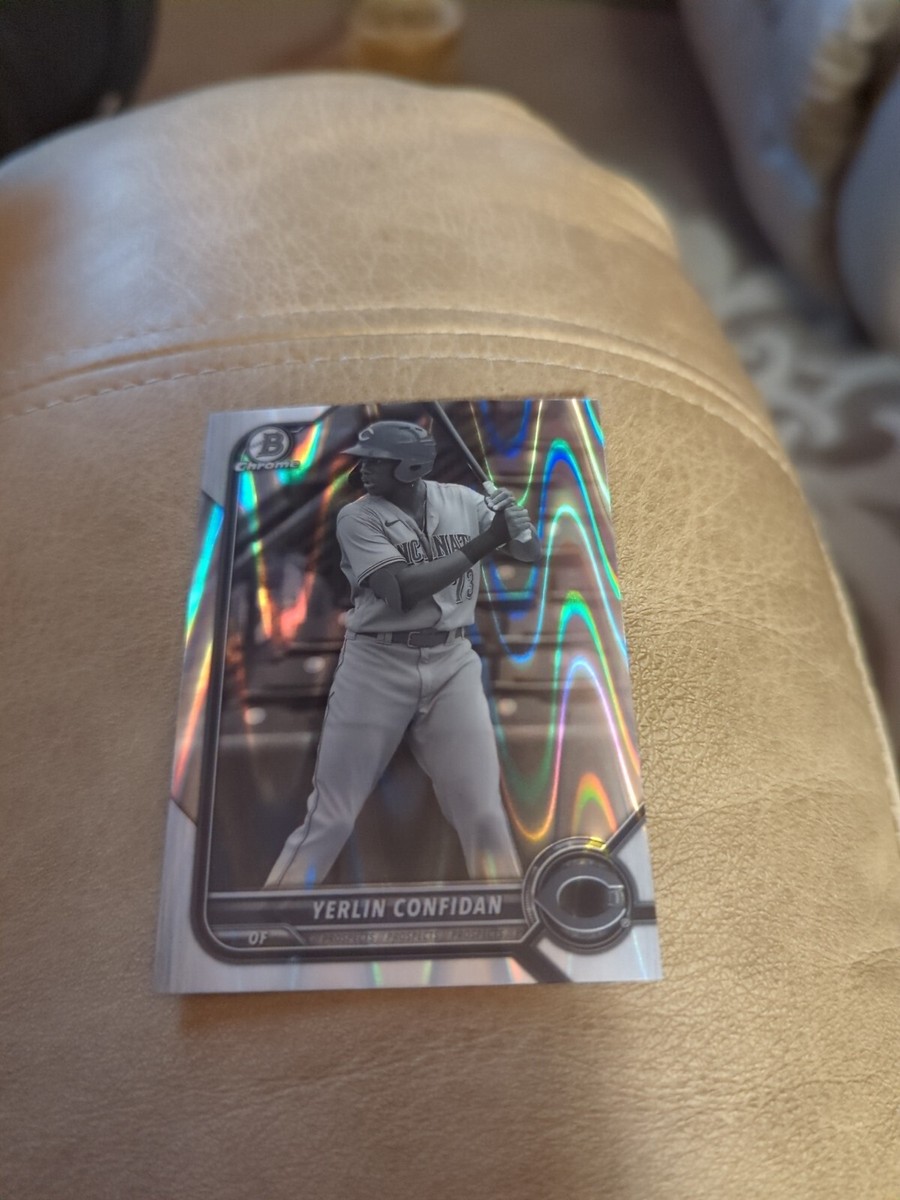 reidan_collage　0925 2022 Bowman Draft Chrome Black & White RayWave Refractor BDC-199