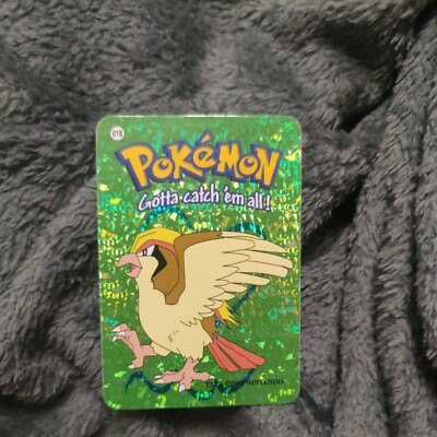Pokemon Card 018 Pidgeot Pocket Monsters Vending Prism Sticker 2000 Nintendo
