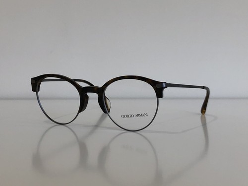 GIORGIO ARMANI AR 7014-F 5002 Round Havana Brown Eyeglasses Frame 48-21-140  | eBay