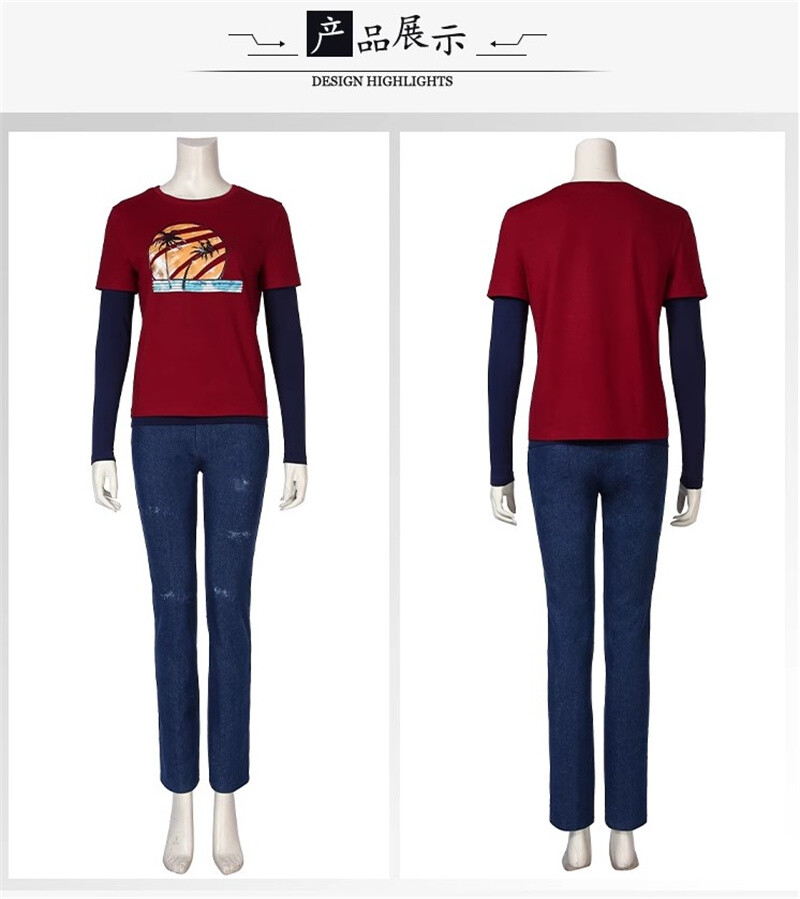 The Last of Us Ellie Halloween Costume Outfits Cosplay Women's Fancy