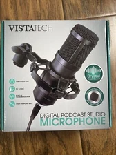 Vistatech Digital Podcast Studio Microphone