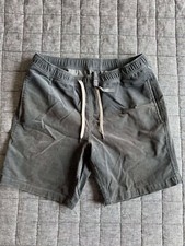 Pantalones Cortos Vuori Optimist Para Hombre Pana Confort Activo Azul Preppy - Grandes Para Hombre