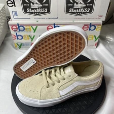 Vans Sk8 Low Cozy Suede Gravel - UNISEX SNEAKERS Mens 4.5 Women’s 6 VN0009QRGRX1