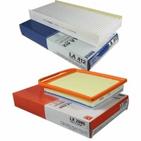 Mahle / Knecht Set Filterpaket Innenraumfilter LA 412 Luftfilter LX 2995