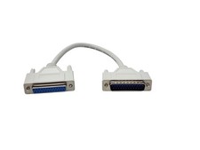 Your Cable Store 1 Foot DB25 25 Pin Serial Port Male/Female 001