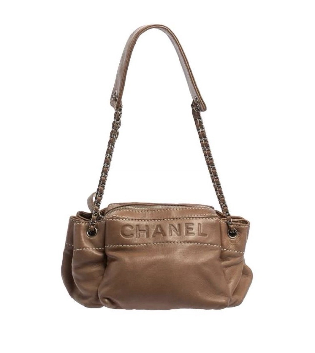 Chanel Vintage LAX Accordion Camera Bag