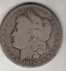 1878 P MORGAN SILVER DOLLAR 90% SILVER $1 NEW ORLEANS UNITED STATES MINT USA