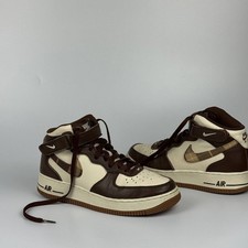 Nike Air Force 1 Mid Brown Cream Size 39 Good...