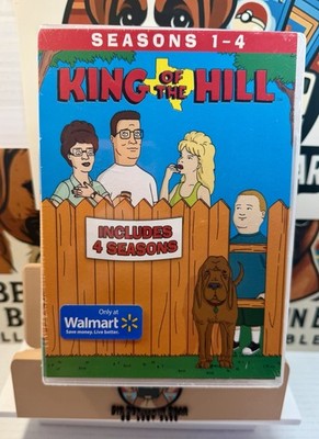 King Of The Hill Season 1-4 DVD Lot Mike Judge Hank Hill Seasons 1 2 3 4 Set NEW