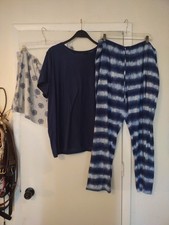 Sonoma Super Soft Sleepwear Women's 2x Sleep Shirt Plus Two Bottoms One Long One