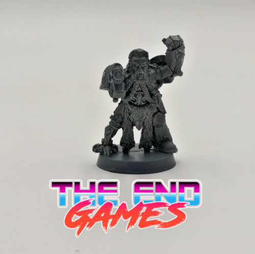 Space Marine Space Wolves Wolf Guard 2nd Ed Metal Citadel 90s Used HOT SALE!