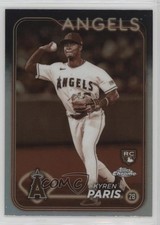 2024 Topps Chrome Sepia Refractor Kyren Paris #151 12g7