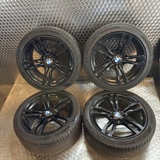 Set Of 4 Genuine BMW 441M 18 Inch Alloy Wheels 3 Series F30 F31 F32 F33 F34 F36