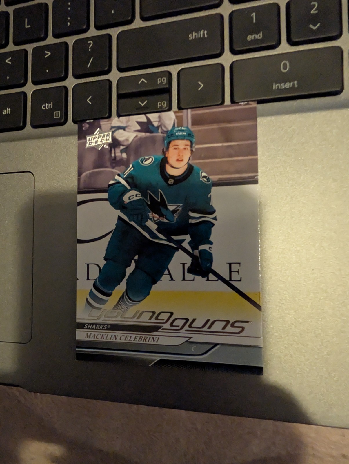 2024 UPPER DECK #451 MACKLIN CELEBRINI ROOKIE RC young guns