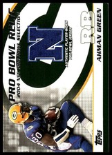 2004 Topps / Ahman Green PRO-BOWL GAME USED RELIC
