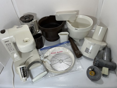 #ad BOSCH Compact Mixer Küchenmaschine UM 4 With Attachments TESTED READ $129.00