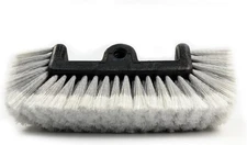 CARCAREZ 12" Car Wash Brush with Soft Bristle for Auto RV Truck Boat Gray 