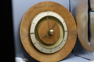 Vintage Seth Thomas Mid Century MCM Wood Wall Clock WORKS